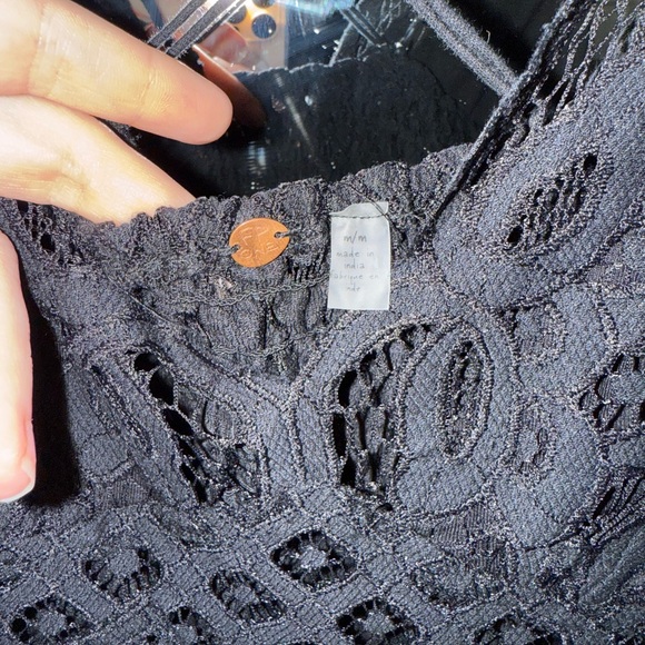 Free People Adella Maxi Slip Black - Picture 3 of 7